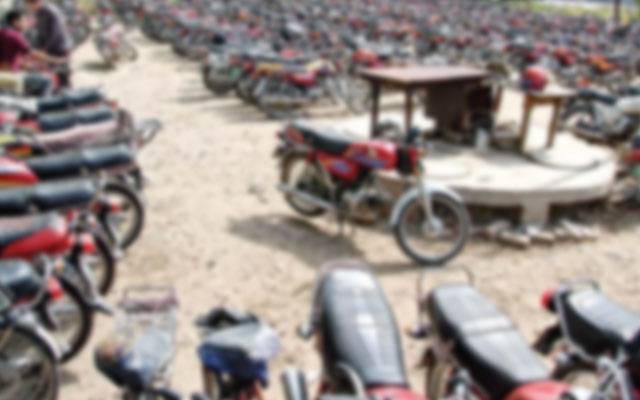 لاہور ؛ رواں سال کے دوران 2383 موٹر سائیکلیں چوری 