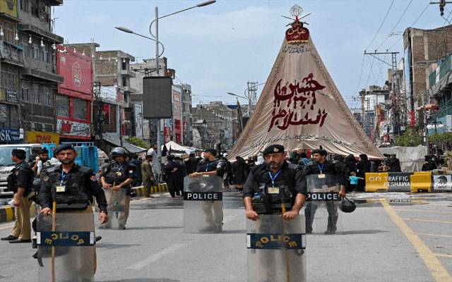  محرم الحرام: لاہور سمیت پنجاب بھر میں سکیورٹی ہائی الرٹ، 30 ہزار سے زائد اہلکار تعینات