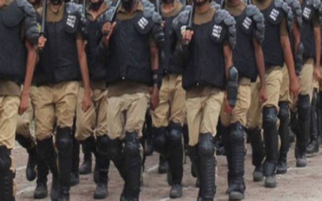 محرم الحرام:ماڈل ٹاؤن میں پولیس کی ہنگامی مشقیں جاری