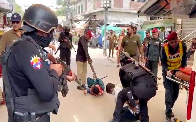 محرم سکیورٹی پلان، کوٹ لکھپت اور فیصل ٹاؤن میں پولیس کی ہنگامی مشقیں