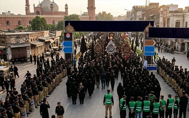 عشرۂ محرم: پنجاب بھر میں سکیورٹی ہائی الرٹ، 40 ہزار اہلکار تعینات