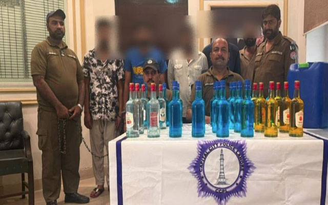 نیو انارکلی: آن لائن شراب سپلائی نیٹ ورک بے نقاب، 5 ملزمان گرفتار