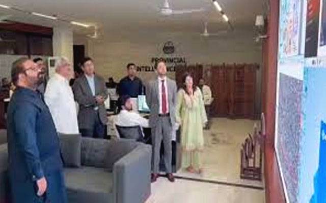 محرم سکیورٹی انتظامات ، خواجہ سلمان رفیق کا محکمہ داخلہ کنٹرول روم کا دورہ