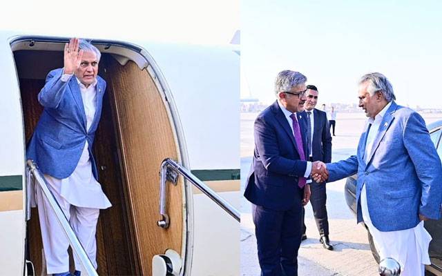 وزیر خارجہ اسحاق ڈار کامیاب دورہ مصر مکمل کرکے قاہرہ سے اسلام آباد روانہ
