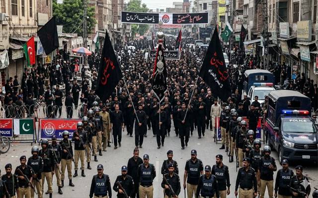 7 محرم: شہر بھر میں 424 مجالس اور 99 عزاداری جلوس، سکیورٹی کے سخت انتظامات