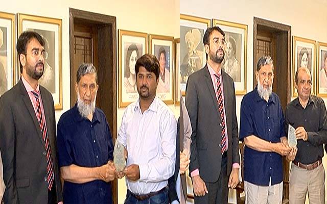 میڈیا رائٹرز کلب کے وفد کا ہلال احمر پاکستان کے ہیڈ کوارٹر کا دورہ; صحافیوں کو اعزازات دیے گئے 