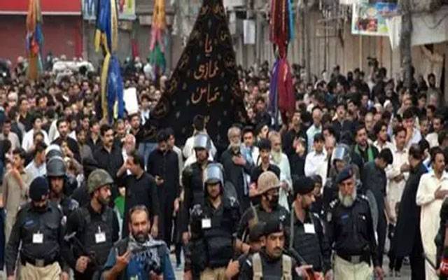 لاہور میں آج کے محرم جلوسوں اور مجالس کی تفصیلات جاری
