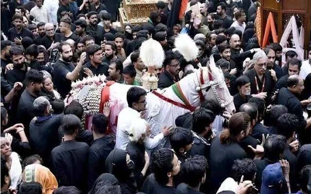 اسلام آباد میں نویں محرم الحرام کا مرکزی جلوس اختتام پذیر 