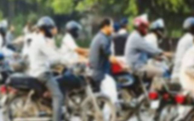 سی ٹی او کا بغیر ہیلمٹ موٹرسائیکل سواروں کے خلاف کریک ڈاؤن کا حکم