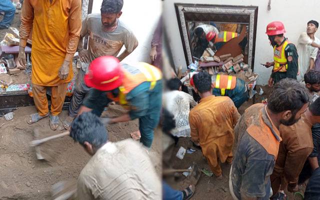 کاہنہ میں ٹیوشن سینٹر کی چھت گرنے کا سانحہ، 14 بچے جاں بحق، 5 زخمی