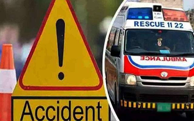 مانگا رائیونڈ روڈ پر ٹریفک حادثہ، ایک شخص جاں بحق، 2 زخمی