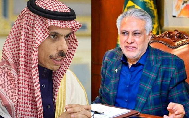 اسحاق ڈار اور سعودی وزیر خارجہ کا رابطہ، دوحہ مذاکرات میں پیش رفت پر اطمینان