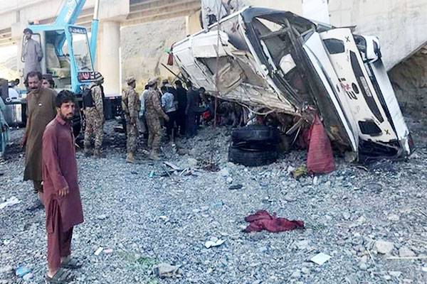 خیبرپختونخوا، بلوچستان سرحد پر خوفناک بس حادثہ، 40 مسافر جاں بحق