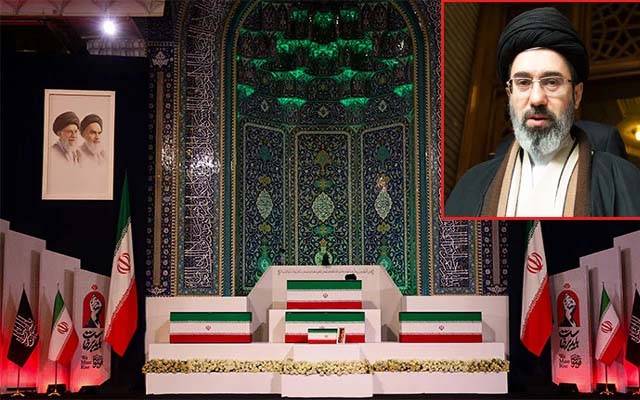 سیکورٹی خدشات؛ مجتبی خامنہ ای اپنے والد آیت اللہ خامنہ ای کی نماز جنازہ میں شریک نہیں ہوں گے 