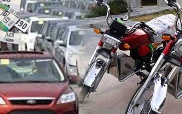 بوگس اور غیر معیاری نمبر پلیٹس کے خلاف کریک ڈاؤن، 72 مقدمات درج
