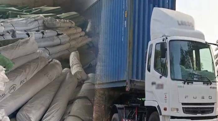 خیرپور، 7 کروڑ روپے کے امپورٹڈ کپڑے سے بھرا ٹرالر چھین لیا گیا، 5 ملزمان گرفتار 