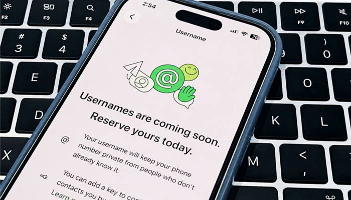 واٹس ایپ میں یوزر نیم کو کیسے محفوظ کرایا جائے؟