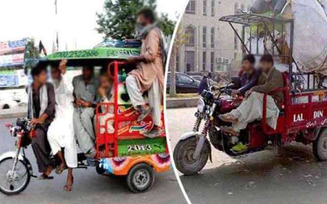 کینال روڈ پر چنگ چی اور لوڈر رکشوں کا داخلہ بند، ٹریفک فلو میں واضح بہتری