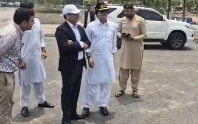  سیکرٹری ہاؤسنگ نورالامین مینگل کا لاہور میں جاری ترقیاتی کاموں کا دورہ