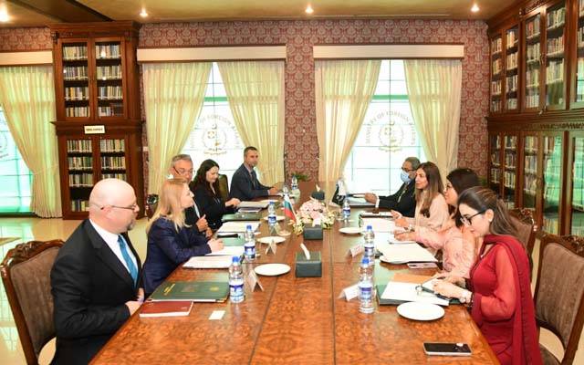  پاکستان اور بلغاریہ کے درمیان دوطرفہ مشاورتی اجلاس،سیاسی، تجارتی، دفاعی امورپر تبادلہ خیال