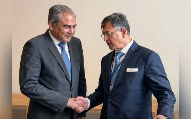 محسن نقوی کی بنگلہ دیشی ہم منصب سے ملاقات، باہمی تعلقات کے فروغ پر زور