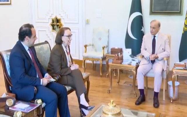وزیراعظم سے ربیکا گرینسپن کی ملاقات، عالمی امن پر تبادلۂ خیال
