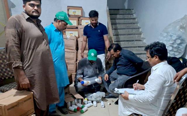 لاہور میں 58 لاکھ مالیت کی جعلی ادویات برآمد ملزم گرفتار