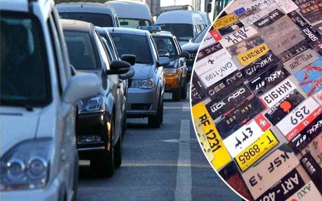 جعلی اور فینسی نمبر پلیٹس کے خلاف پنجاب بھر میں کریک ڈاؤن تیز