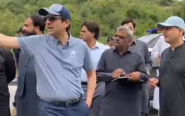صوبائی وزیر کا آر ایم کے روڈ کا دورہ،  اگست تک تکمیل کی ہدایت