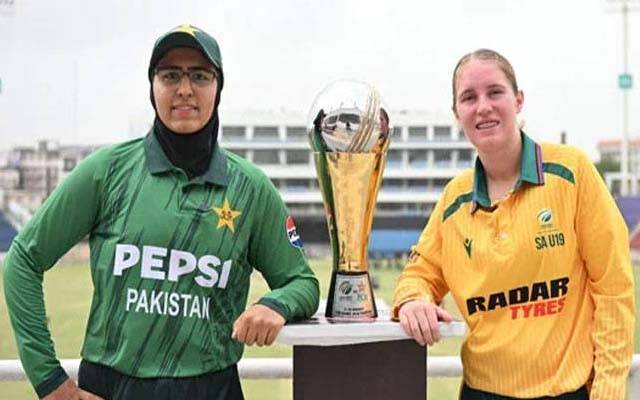 پاکستان بمقابلہ جنوبی افریقہ،انڈر19 کرکٹ ٹیموں کے درمیان پہلا ٹی ٹوئنٹی میچ کل کھیلا جائیگا