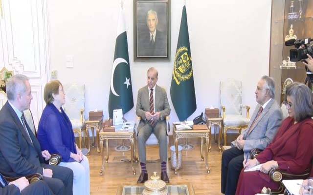 وزیراعظم شہباز شریف سے اقوام متحدہ کے سیکرٹری جنرل کے عہدے کی امیدوار مشیل باشلیٹ کی ملاقات