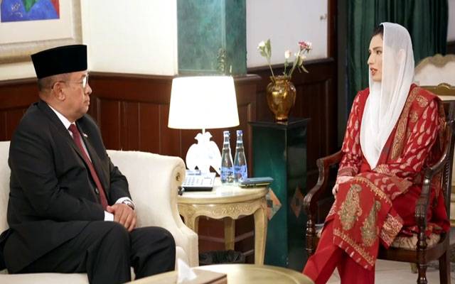 خاتون اول آصفہ بھٹو زرداری کی انڈونیشیا کے سفیر سے ملاقات