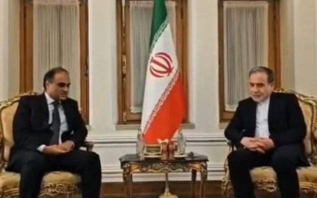 ایران میں پاکستانی سفیر عمران احمد صدیقی کی ایرانی وزیر خارجہ سے ملاقات