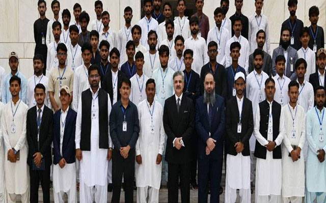 چیف جسٹس یحییٰ آفریدی سے میرپورخاص کے طلباء کے وفد کی ملاقات