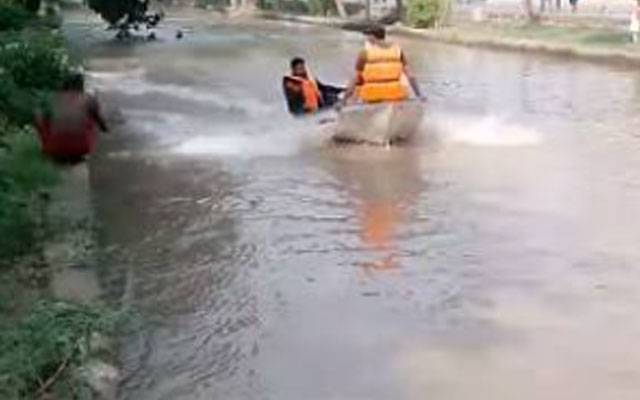 کنال روڈ پر اسکائی لینڈ پل کے قریب نہر سے نامعلوم شخص کی لاش برآمد