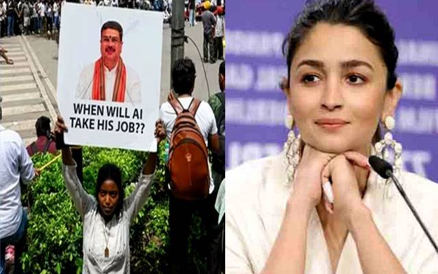 بھارتی وزیر تعلیم کے استعفے پر عالیہ بھٹ سمیت بالی ووڈ ستاروں کا ردعمل