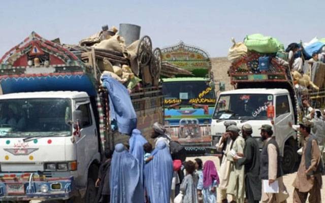 لاہور میں غیر قانونی مقیم افغان باشندوں کے انخلا کا عمل جاری