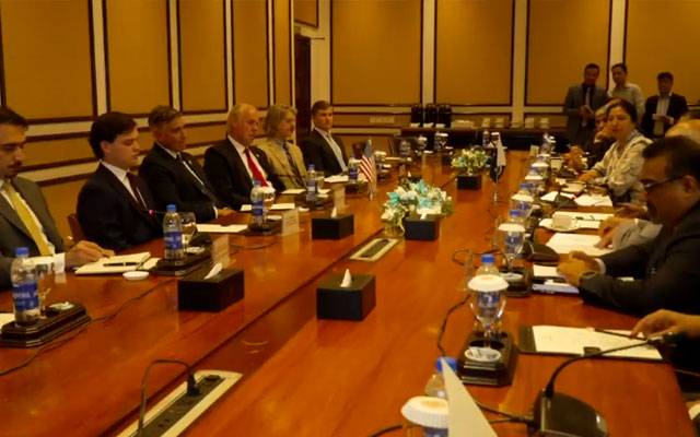وفاقی وزیر تعلیم ڈاکٹر خالد مقبول صدیقی کی امریکی کانگریسی وفد سے ملاقات