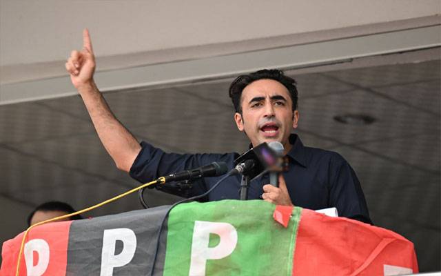مظفرآباد میں بلاول بھٹو کا خطاب، انتخابی نتائج پر سوالات اٹھا دیے