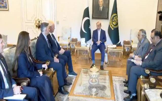 امریکی کانگریسی اور تجارتی وفود کی وزیراعظم شہباز شریف سے ملاقات، دوطرفہ تعاون بڑھانے پر اتفاق