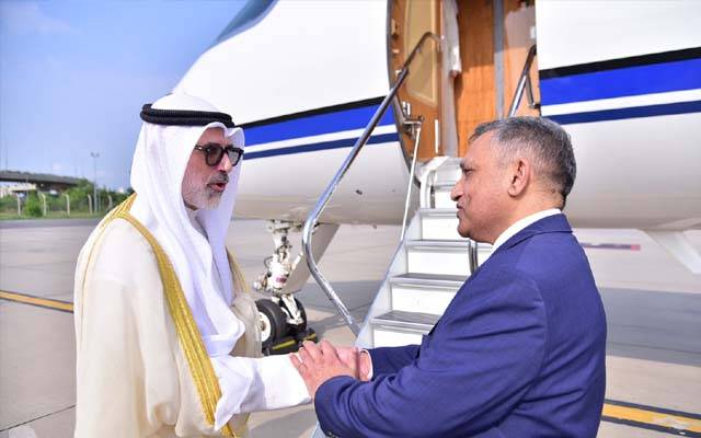 کویتی وزیر خارجہ جراح جابر الاحمد الصباح پاکستان کا سرکاری دورہ مکمل کرکے روانہ