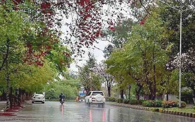 صبح کی بارش سے موسم خوشگوار، آئندہ 24 گھنٹوں میں مزید بارش کا امکان