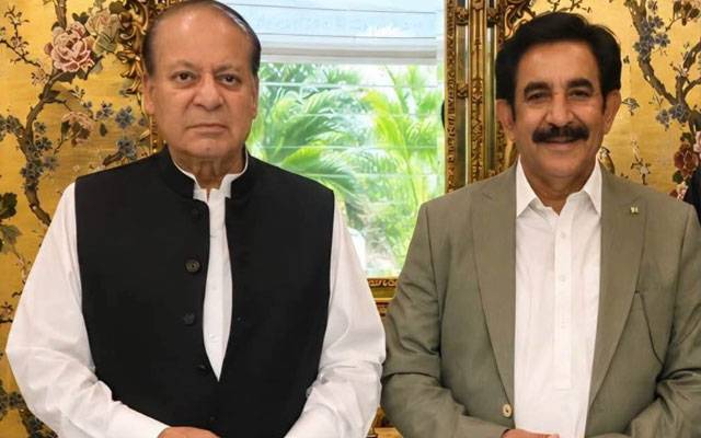 نواز شریف سے ملک سیف الملوک کھوکھر کی ملاقات