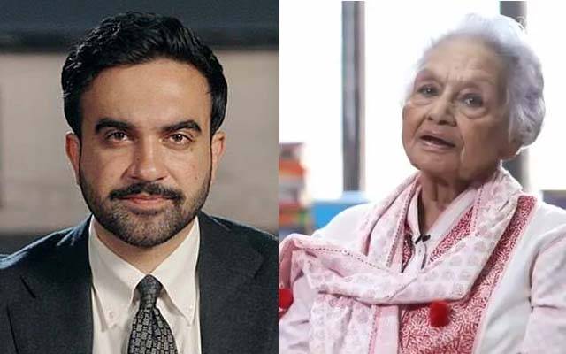 نیویارک کے میئر ظہران ممدانی کی نانی دہلی میں انتقال کر گئی