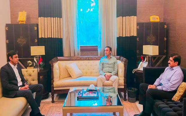 بلاول بھٹو زرداری سے وزیراعلیٰ سندھ اور چیف سیکریٹری کی ملاقات