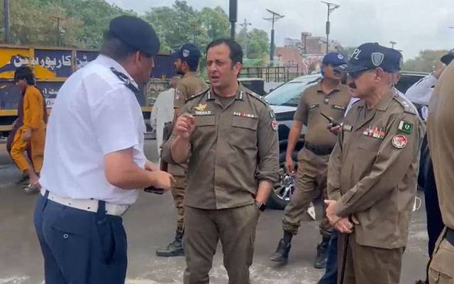چہلم و عرس کے ٹریفک انتظامات کا جائزہ،سی ٹی او کا مختلف مقامات کا دورہ