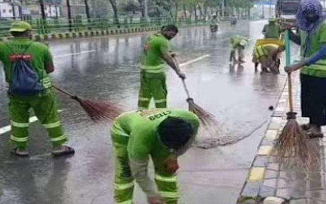 ستھرا پنجاب لاہور کا شہر میں خصوصی صفائی آپریشن جاری