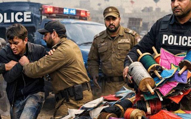 پنجاب میں پتنگ بازی کے خلاف کریک ڈاؤن، 9272 مقدمات درج