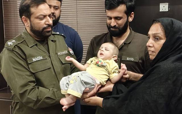 چار ماہ کا مغوی بچہ بحفاظت بازیاب2 خواتین سمیت 4 ملزمان گرفتار