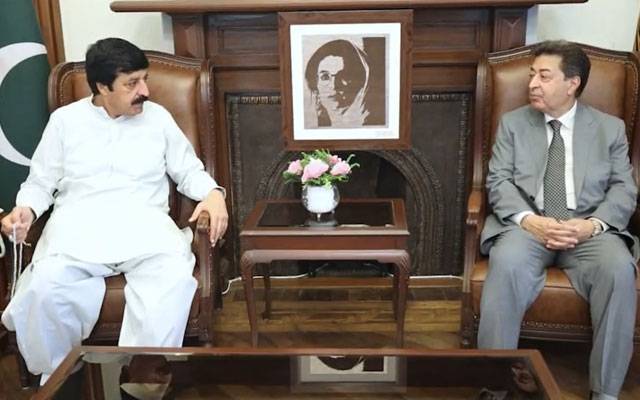 گورنر پنجاب سے چیف الیکشن کمشنر کی ملاقات، انتخابی اصلاحات پر تبادلہ خیال